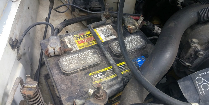 Disconnect the negative battery terminal when working on electrical components.